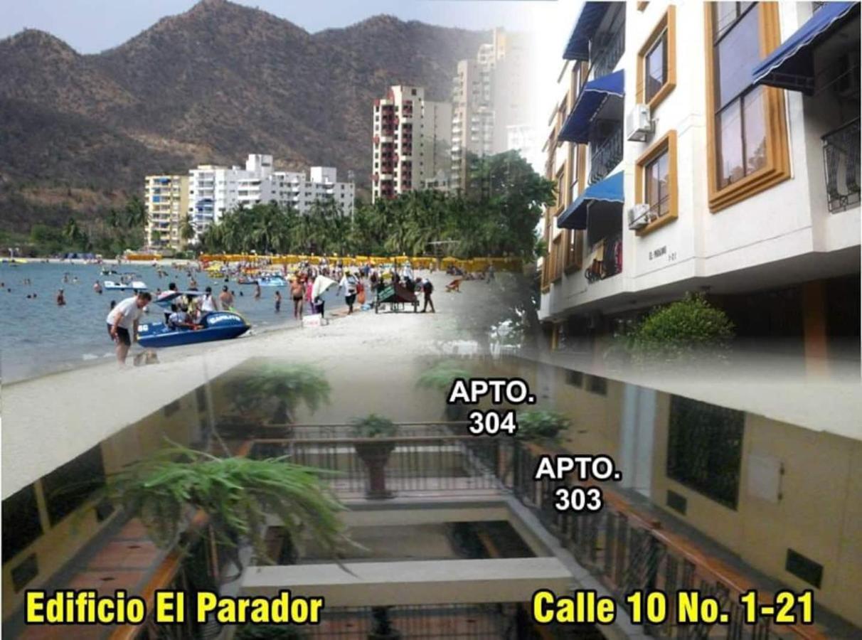 Acogedor Apartamento A 15 Metros Del Mar Санта-Марта Экстерьер фото